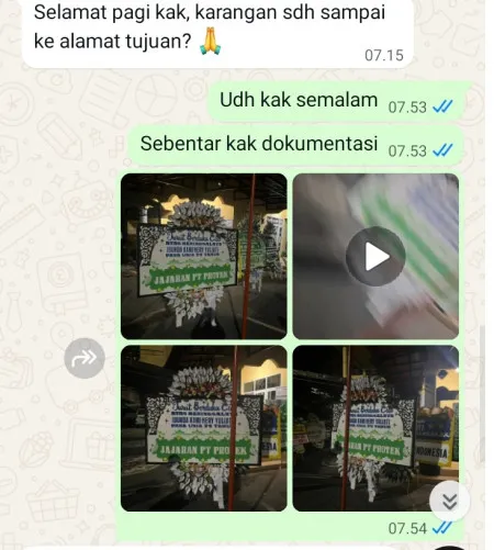 Pengiriman Papan Bunga Selamat Tanjung Duren Utara