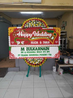 Papan Bunga di Tanjung Duren Utara