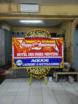 Papan Bunga di Tanjung Duren Utara
