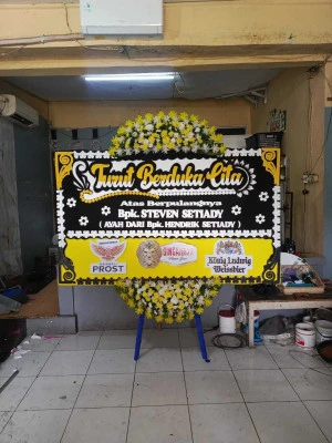Papan Bunga di Tanjung Duren Utara