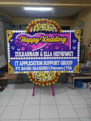 Papan Bunga di Tanjung Duren Utara