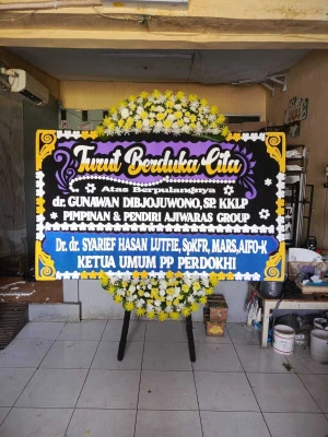 Papan Bunga di Tanjung Duren Utara